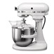 Mezcladora Kitchenaid 5K blanca