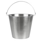Cubo de acero inoxidable Jantex