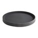 Bandeja de fibra vidrio redonda antideslizante Kristallon 280mm