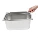 Recipiente Gastronorm GN1/2 Bourgeat acero inoxidable 150mm