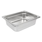 Recipiente Gastronorm GN1/2 Bourgeat acero inoxidable 100mm