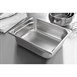 Recipiente Gastronorm GN1/2 Bourgeat acero inoxidable 100mm
