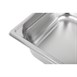 Recipiente Gastronorm GN1/2 Bourgeat acero inoxidable 100mm