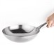 Wok acero templado 254mm Vogue