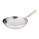 Wok acero templado 356mm Vogue base redonda