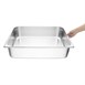Recipiente Gastronorm acero inoxidable tamaño completo doble 150mm Vogue