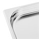 Recipiente Gastronorm acero inoxidable tamaño dos tercios 40mm Vogue