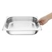 Recipiente Gastronorm acero inoxidable tamaño dos tercios 65mm Vogue