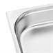 Recipiente Gastronorm acero inoxidable tamaño dos tercios 65mm Vogue