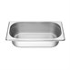 Recipiente Gastronorm acero inoxidable tamaño un cuarto 65mm Vogue