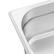 Recipiente Gastronorm acero inoxidable tamaño un cuarto 100mm Vogue