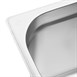 Recipiente Gastronorm acero inoxidable tamaño un cuarto 200mm Vogue