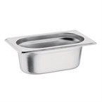 Recipiente Gastronorm acero inoxidable tamaño un noveno 65mm Vogue