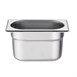 Recipiente Gastronorm acero inoxidable tamaño un noveno 100mm Vogue