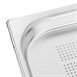 Recipiente Gastronorm acero inoxidable perforado tamaño completo 40mm Vogue