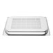Recipiente Gastronorm acero inoxidable perforado tamaño completo 40mm Vogue