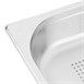 Recipiente Gastronorm acero inoxidable perforado tamaño completo 65mm Vogue