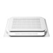 Recipiente Gastronorm acero inoxidable perforado tamaño completo 65mm Vogue