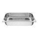 Recipiente Gastronorm acero inoxidable perforado tamaño completo 100mm Vogue