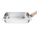 Recipiente Gastronorm acero inoxidable perforado tamaño completo 100mm Vogue