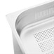 Recipiente Gastronorm acero inoxidable perforado tamaño completo 100mm Vogue