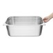Recipiente Gastronorm acero inoxidable perforado tamaño completo 200mm Vogue