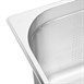 Recipiente Gastronorm acero inoxidable perforado tamaño completo 200mm Vogue