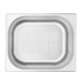 Recipiente Gastronorm acero inoxidable perforado tamaño medio 150mm Vogue