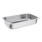 Recipiente Gastronorm acero inoxidable tamaño completo 100mm Vogue
