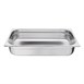 Recipiente Gastronorm acero inoxidable tamaño completo 100mm Vogue