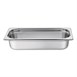 Recipiente Gastronorm acero inoxidable tamaño un tercio 65mm Vogue