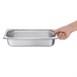 Recipiente Gastronorm acero inoxidable tamaño un tercio 65mm Vogue