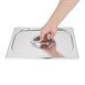 Tapa Vogue acero inoxidable GN1/2