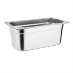 Recipiente Gastronorm acero inoxidable tamaño un tercio 100mm Vogue