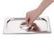 Tapa Vogue acero inoxidable GN1/4