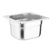 Recipiente Gastronorm acero inoxidable tamaño un sexto 100mm Vogue