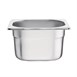 Recipiente Gastronorm acero inoxidable tamaño un sexto 100mm Vogue