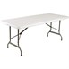 Mesa multiusos plegable al centro Bolero 183cm blanca