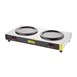 Placa caliente doble para cafetera Buffalo