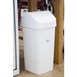 Cubo con tapa giratoria SYR blanco
