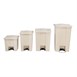 Cubo con pedal Beige 87L Rubbermaid