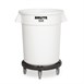 Plataforma rodante para contenedor de residuos brutos Rubbermaid