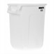 Contenedor Rubbermaid Brute cilíndrico blanco - 38Ltr
