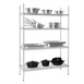 Estantería modular 4 niveles Vogue 1220 x 460mm