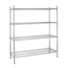 Estantería modular 4 niveles Vogue 1830 x 460mm