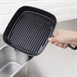 Parilla cuadrada de hierro fundido 24cm Vogue