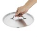 Tapa de acero inoxidable 280mm Vogue