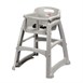 Trona apilable resistente platino Rubbermaid