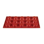 Molde de tartaleta de silicona x15 Pavoni