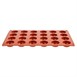 Molde pomponette de silicona x24 Pavoni